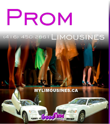 Prom Limos for Rent ORANGEVILLE PROM LIMO